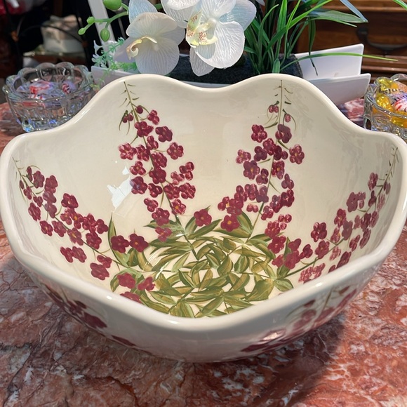 STUNNING CHERRY BLOSSOM CEREAL/SOUP BOWL - Picture 2 of 8
